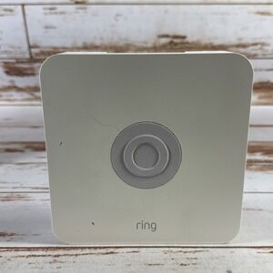 Ring Alarm Base Station 4HB1U90EN0 Z Wave Plus White No Power Cable Used